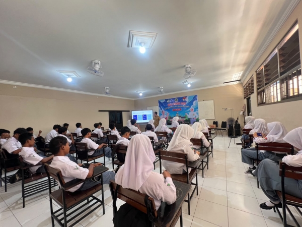 Susasana MPLS Ramah 20026 di SMA Trisula Kendal